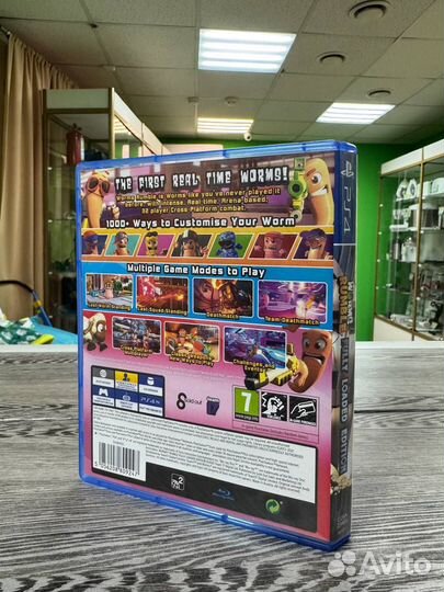 Игра Worms Rumble - Fully Loaded Edition (PS4)