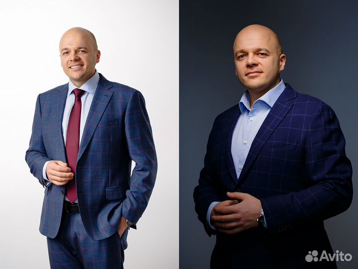 Деловой портрет в студии