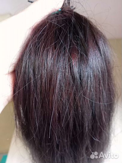 Волосы для наращивания 60 см бу