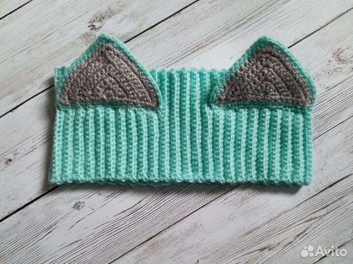 Повязка на голову с ушками