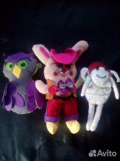 Игрушки мягкие, ручная работа