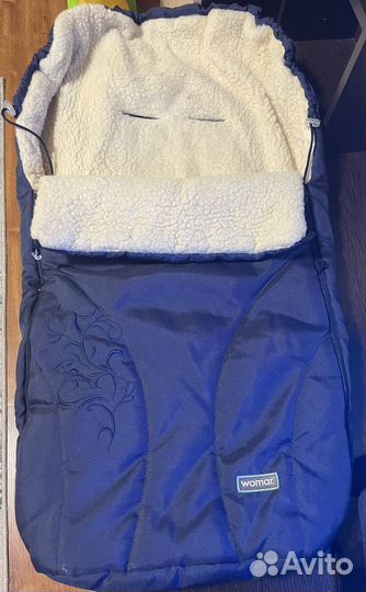 Зимний конверт в коляску