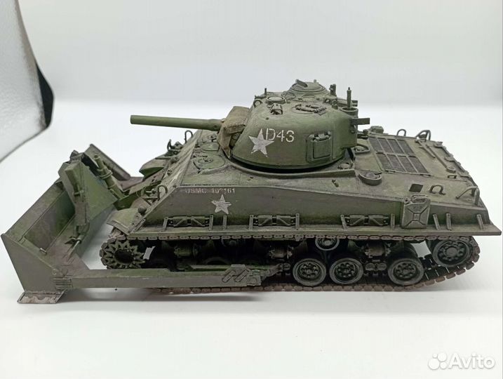 Средний танк м4а2 Шерман в 1:35