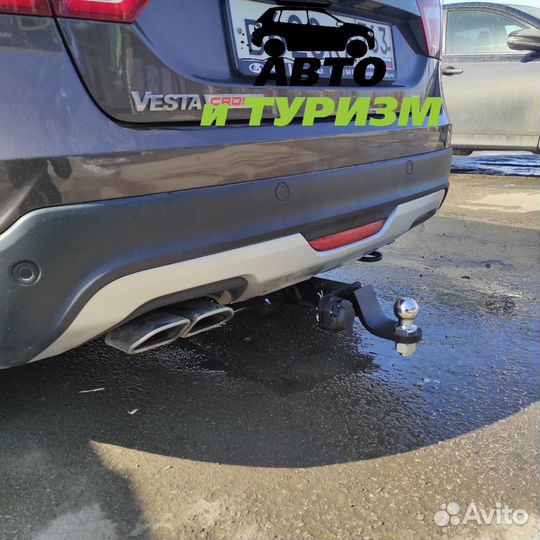 Фаркоп (тсу) быстросъемный для LADA vesta SW Cross