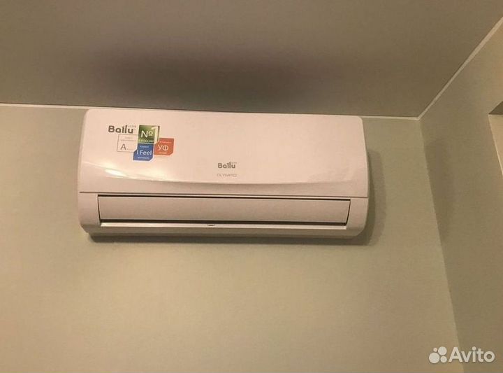 Сплит система с установкой