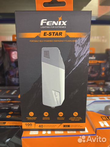 Фонарь ручной Fenix E-star с автономным питанием