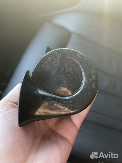 Звуковой сигнал hella Кайен Туарег Q7