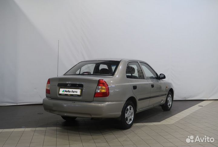 Hyundai Accent 1.6 AT, 2008, 188 430 км