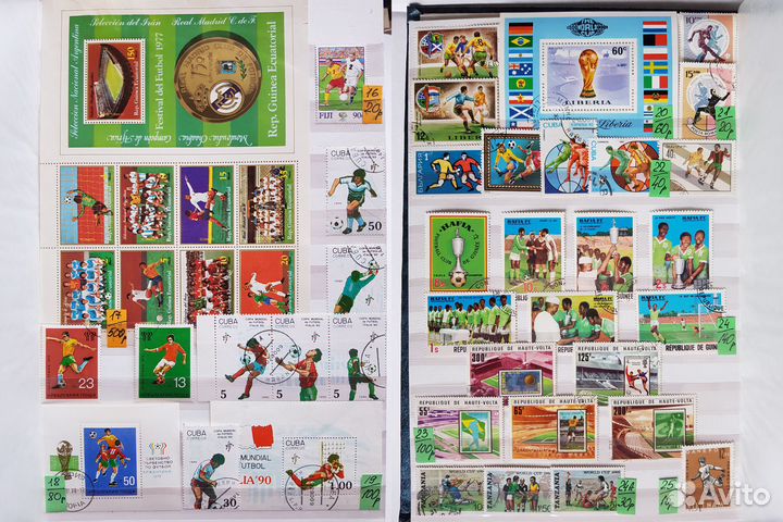 Марки. Футбол