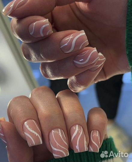 Маникюр с покрытием гель лак