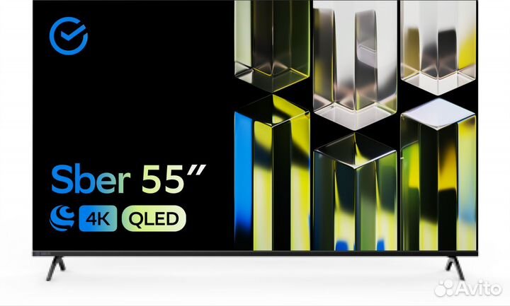 Qled телевизор Sber 55