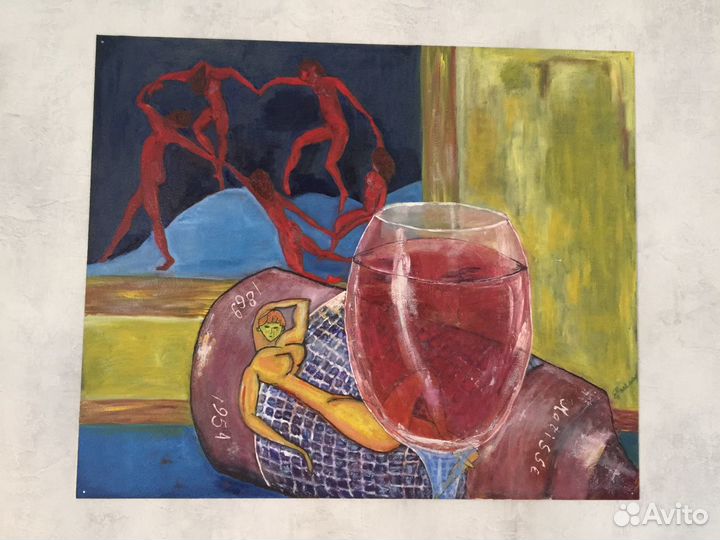 Картина маслом «Любовь к Анри Матиссу»