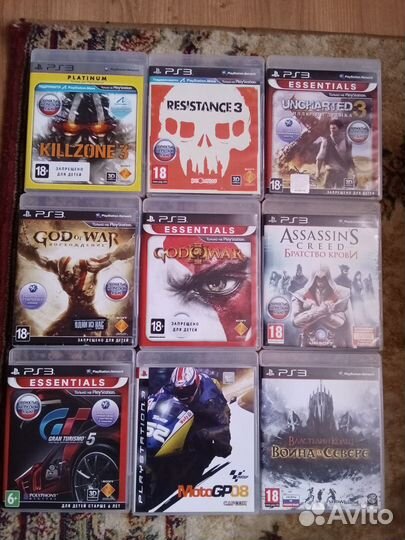 Игры для приставок ps3