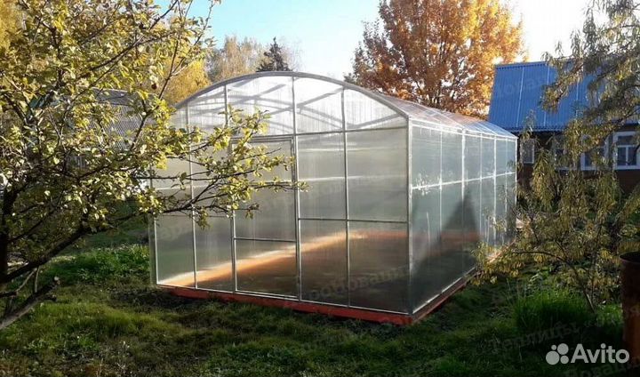 Теплица прямостенная