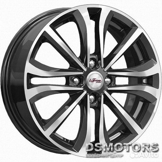 Диски Панган 6.0/16 4x100 ET50 d60.1 блэк джек