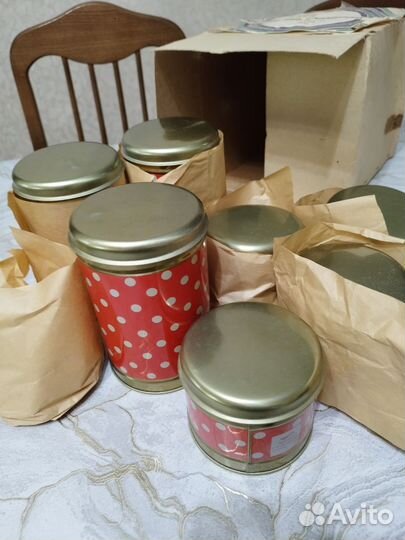 Набор банок для сыпучих продуктов СССР