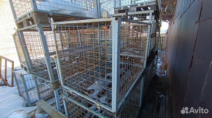 Контейнер металлический сетчатый