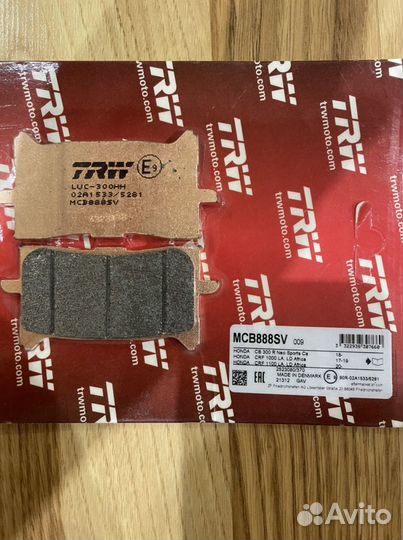 TRW mcb888sv crf1000 crf 1100