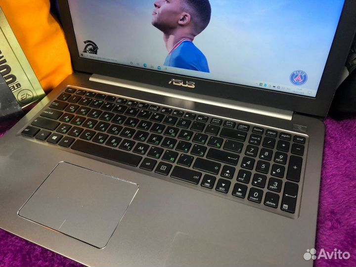 Игровой ноутбук Asus в металле i5/Geforce GTX