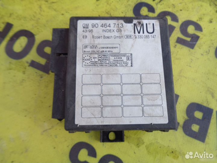 Блок комфорта Opel Vectra B 1999-2002