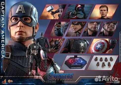 Фигурка Hot Toys MMS536 Captain America 1/6