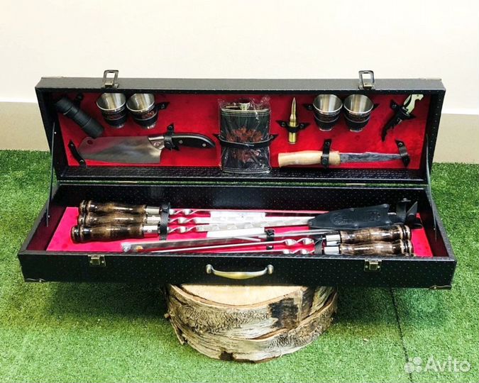 Подарочный набор для мужчины с шампурами