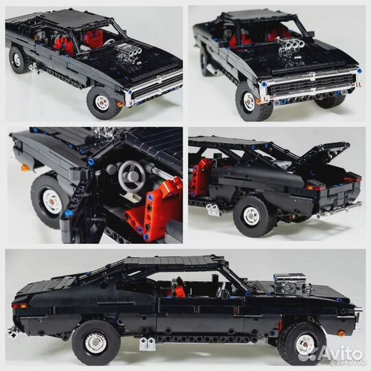 Mould King - (Muscle Car Доминика Торетто с ду - 1