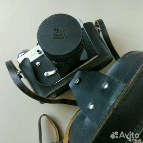 Фотоаппарат пленочный Зенит Е объектив helios-44-2