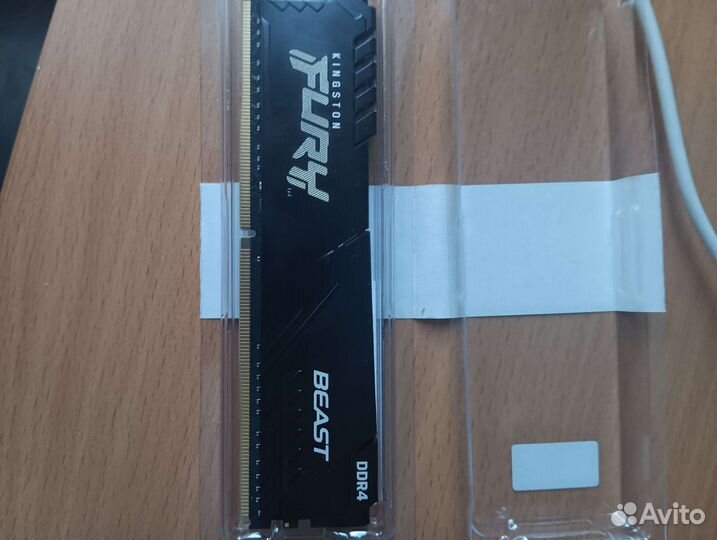 Оперативная память ddr4 8gb kingston fury