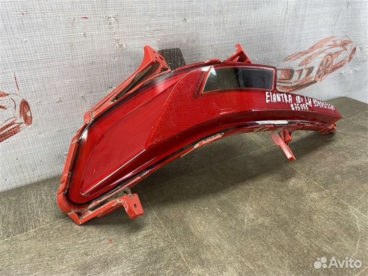 Фонарь противотуманный левый Hyundai Elantra