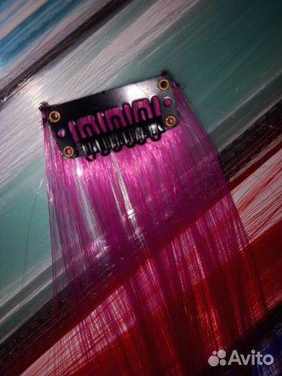 Цветные пряди для волос