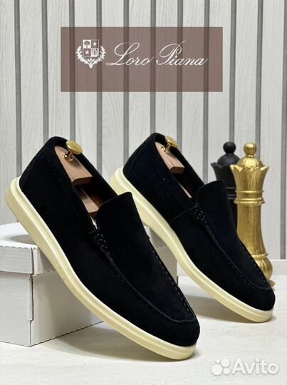 Лоферы мужские loro piana