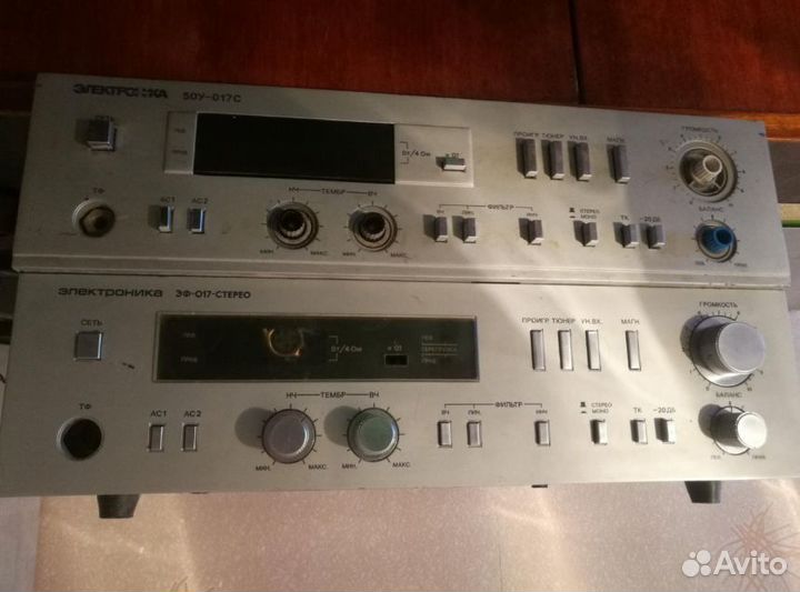 Усилитель Электроника 50у-017с сломаны