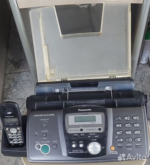 Телефон факс panasonic