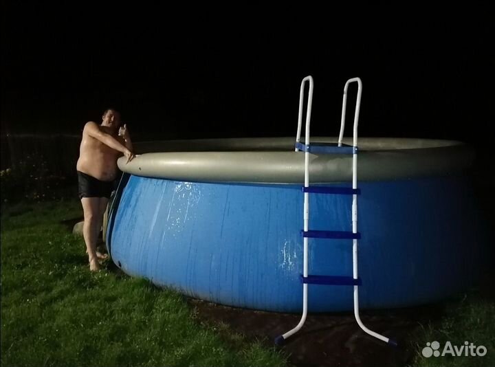 Надувной бассейн 457х122 см