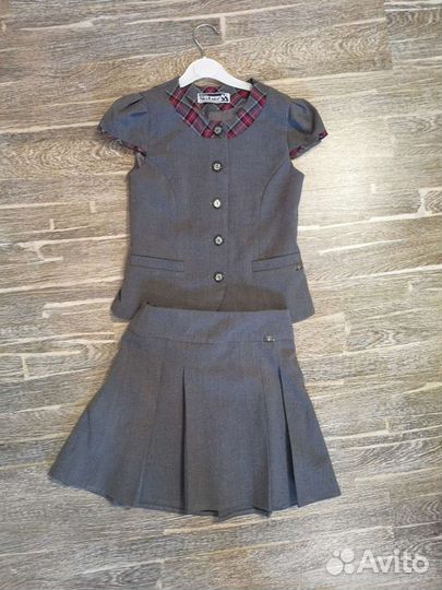 Форма школьная Sky lake жакет+юбка размер 32-34
