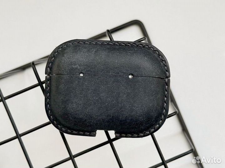 Чехол AirPods Pro кожаный