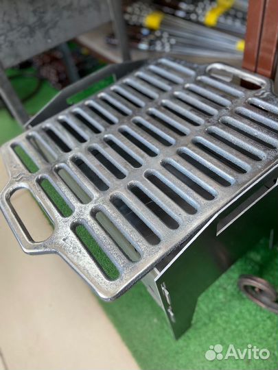 Чугунная решетка гриль
