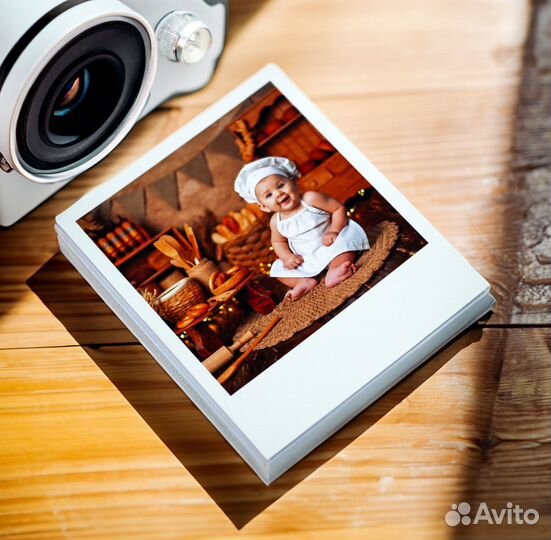 Печать фотографий в стиле Polaroid