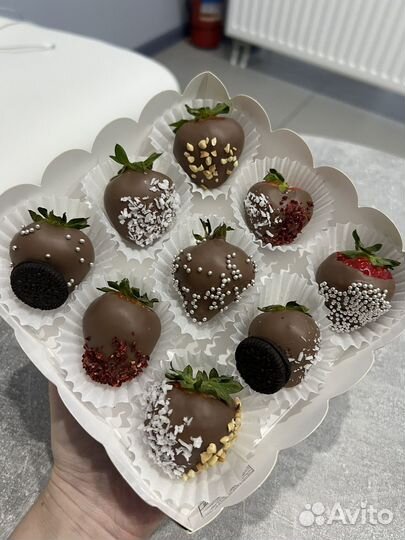 Клубника в шоколаде