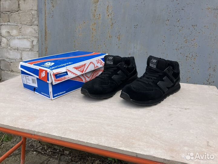 Зимние мужские кроссовки new balance ml574ag