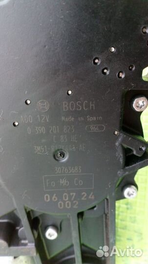 Моторчик стеклоочистителя задний Ford Focus 2