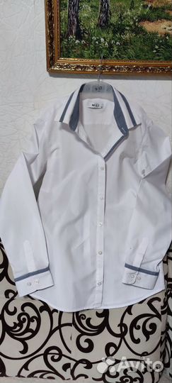 Рубашки на мальчика 12-14 лет