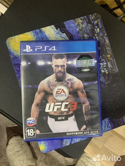 Игра для приставки ps4 ufc3