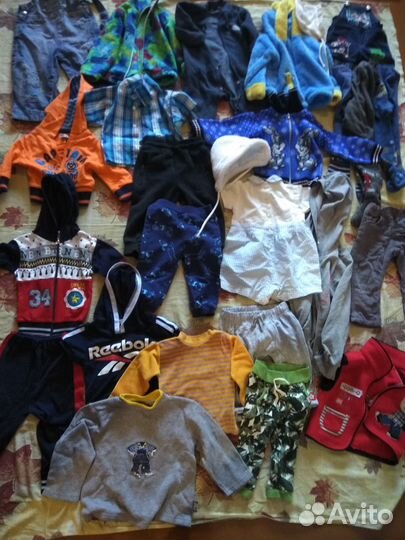 Вещи на мальчика до года