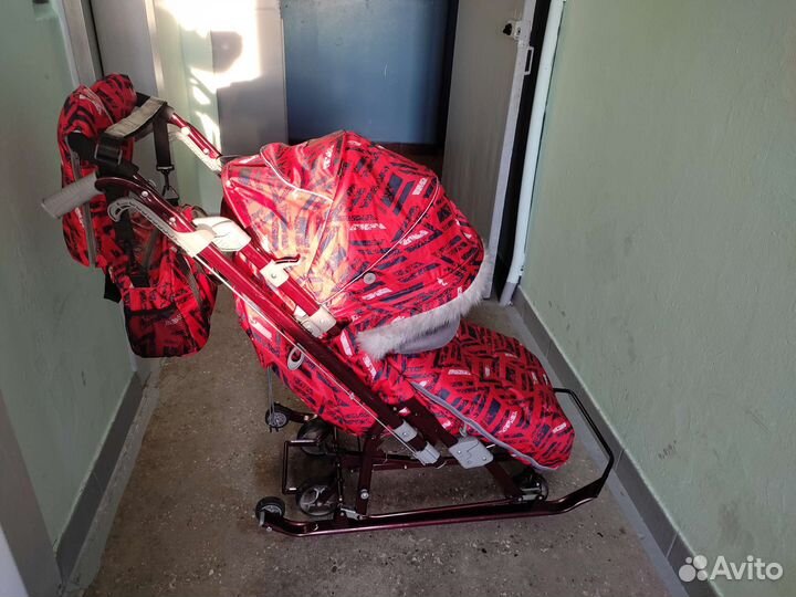 Коляска 2в1 комбинированная