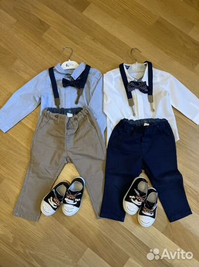 Комплект для двойни 80-86 на годик