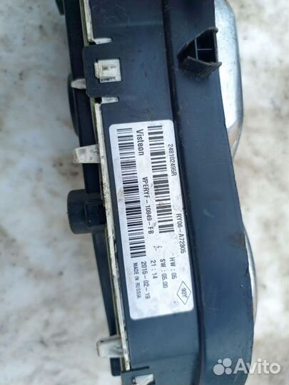 Ларгус, Логан 2, Сандеро щиток приборов