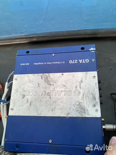 Усилитель 2х канальный бу