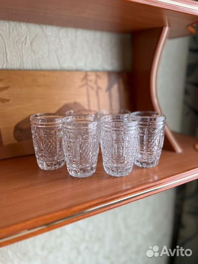 Хрустальные рюмки СССР
